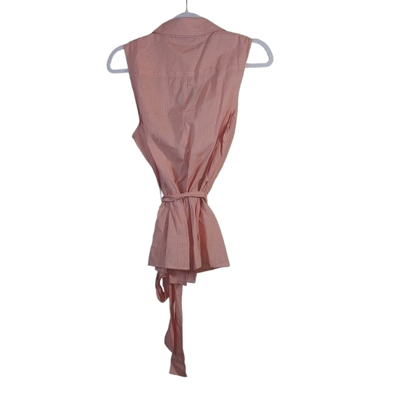 𝅺LANE BRYANT LADIES SLEEVELESS BUTTON UP BLOUSE- 14 - Picture 3 of 5